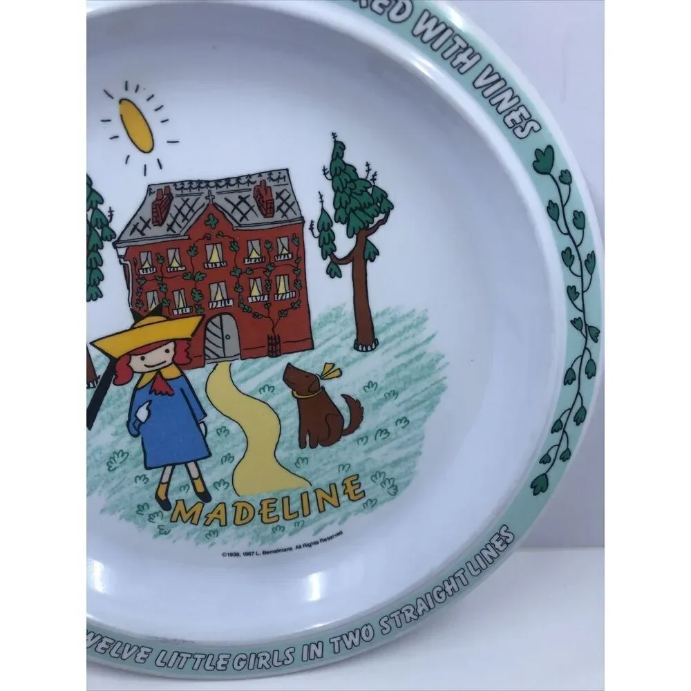 Vintage Madeline Children’s Plate Taiwan Eden
